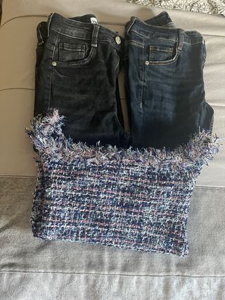 Pantalones Zara Talla 32 y Nicki Talla S