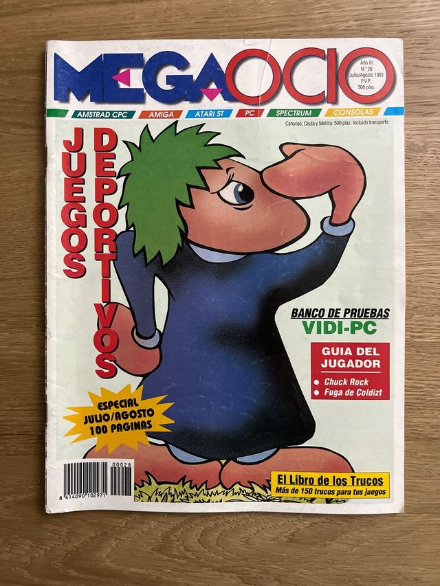 Lote 3 revistas Megaocio 1991