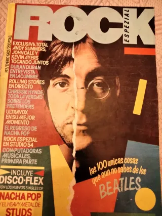 Revista Rock especial año 82 