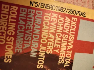 Revista Rock especial año 82 