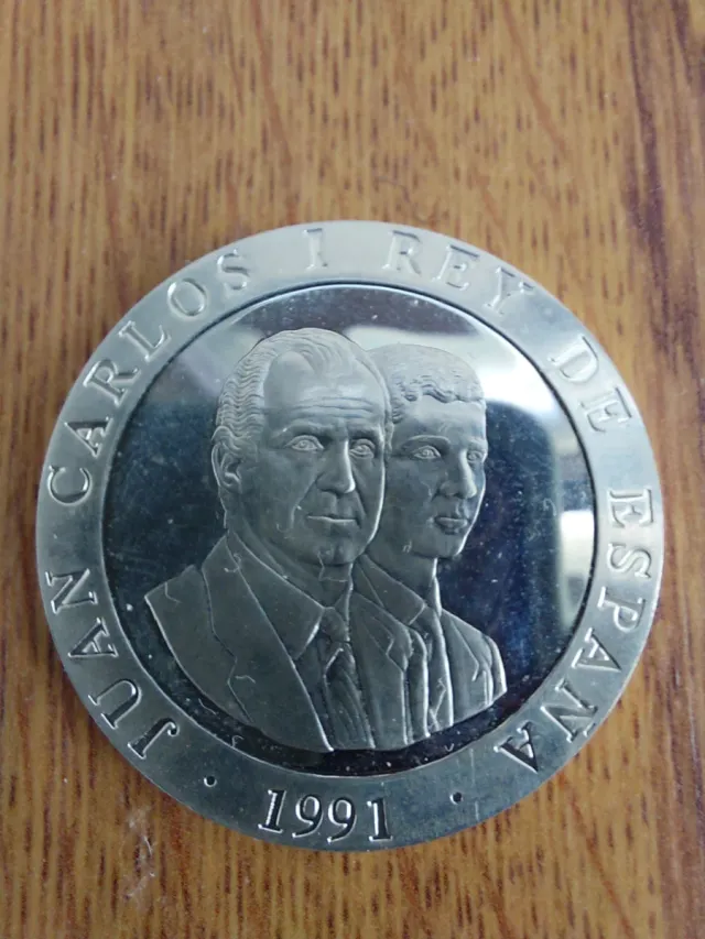 Moneda Plata JJ.OO. Barcelona 1992