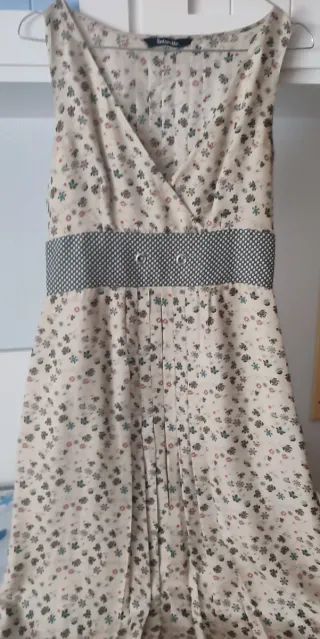 Vestido Tintoretto floral seda