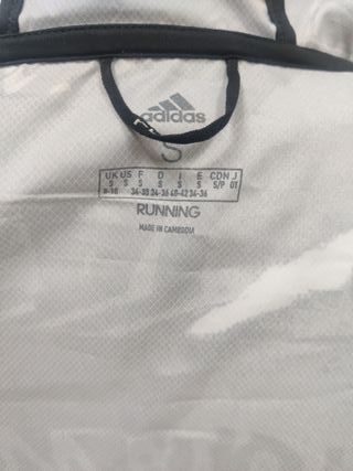 Chaqueta Running Adidas Talla S mujer