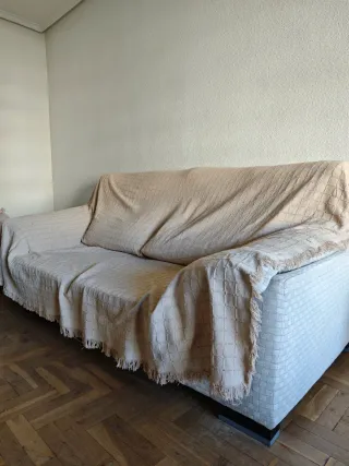 Sofá de 3 plazas beige