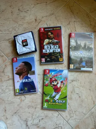 Pack 5 Juegos Nintendo Switch 