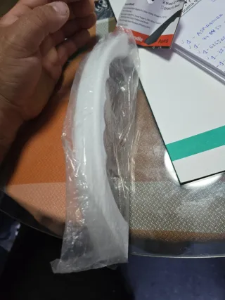 Maneta blanca para caravana