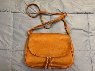 Bolso bandolera marrón