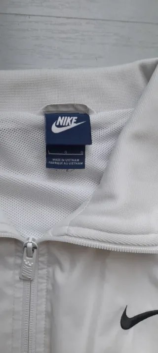 Chaqueta Nike Nylon Blanca y Negra