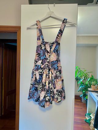 Mono corto estampado floral