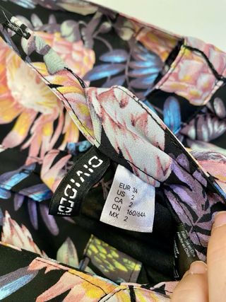 Mono corto estampado floral