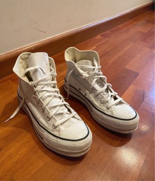 Converse Bota Plataforma Talla 37.5