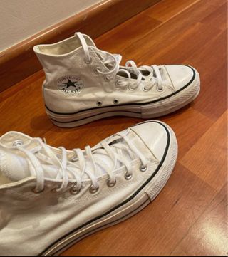 Converse Bota Plataforma Talla 37.5