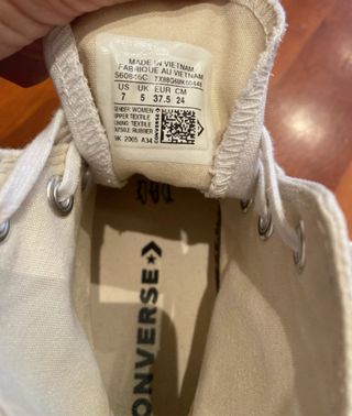 Converse Bota Plataforma Talla 37.5