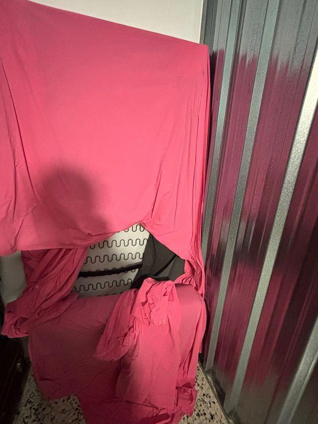 Sofá 3 plazas Ikea tela gris
