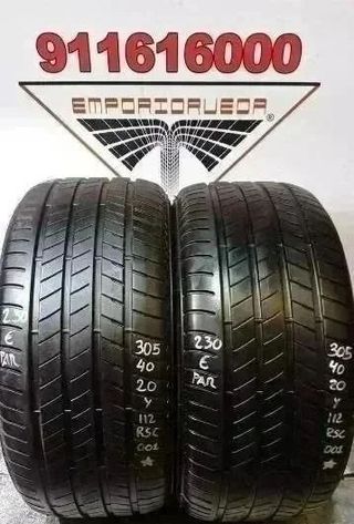 305 40 20 Y BRIDGESTONE RUEDA AL 90% VIDA UTIL RSC