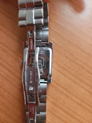 Reloj Festina Mujer Plata y Blanco