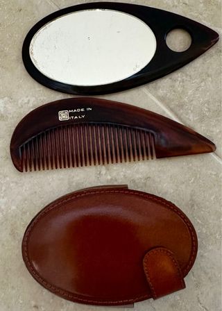 Set Bellezza Vintage Pelle Made in Italy