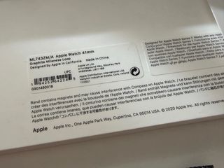 Correa Milanesa Apple Watch 41mm Grafito