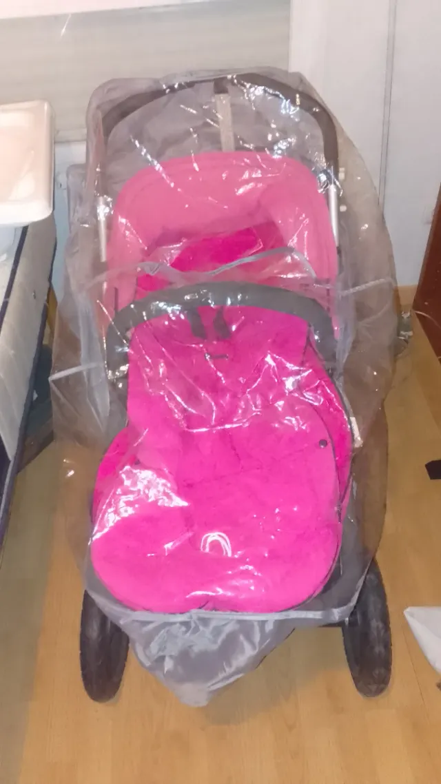 OFERTA Carrito de bebé rosa