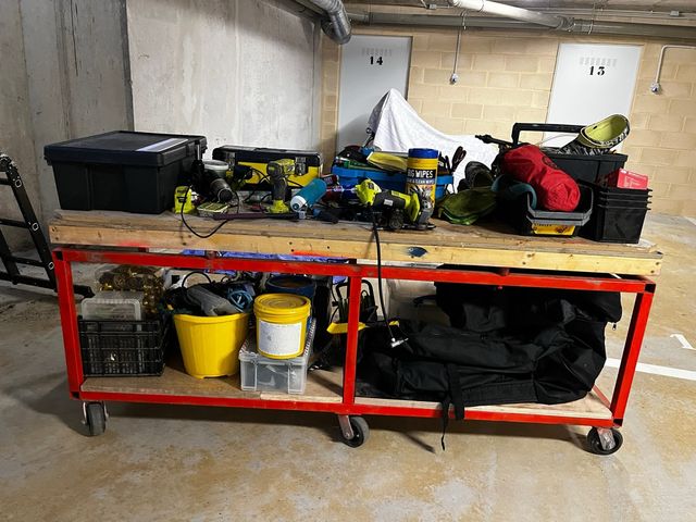 Mesa vibradora para hormigón