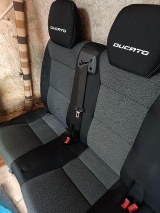 Asientos 3ª fila Fiat Ducato