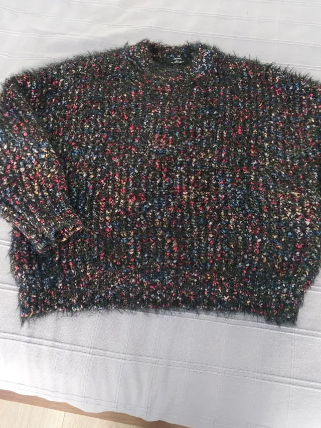 Jersey de punto multicolor + regalo