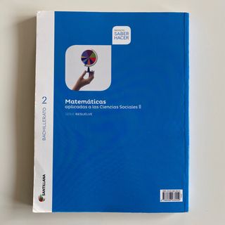 LIBRO MATEMATICAS 2 BACHILLERATO