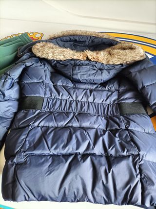 Chaqueta Esprit azul con capucha