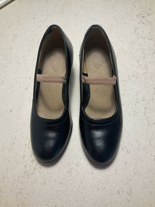 Zapatos Flamenco Piel Nº37 Sin Estrenar