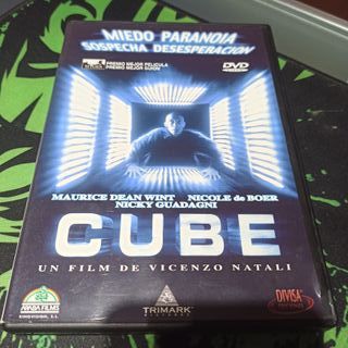 DVD Cube Suspense Terror Thriller Español Ingles