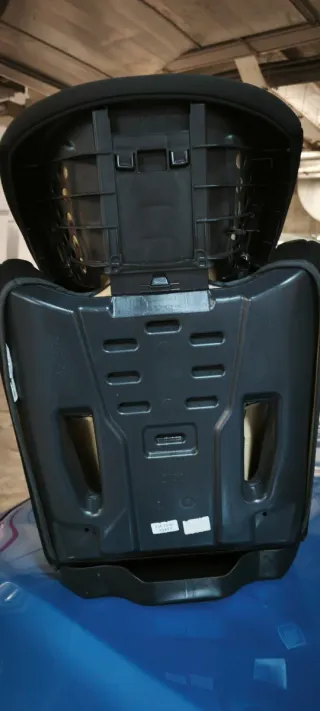 Silla coche niño gris y negro