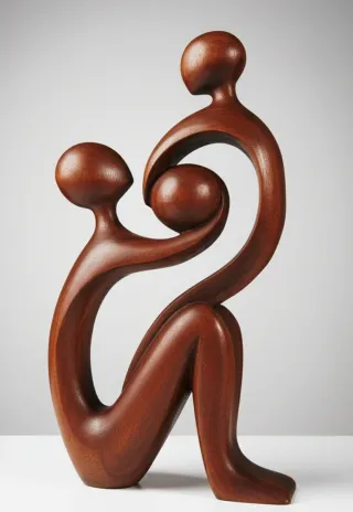 ANTIGUA ESCULTURA MODERNISTA