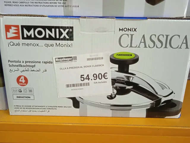 Olla a presión Monix Clásica 4L