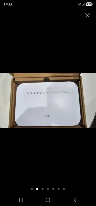 Router ZTE 6 Fibra Óptica lowi vodafone fitnework