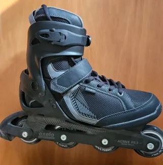 Patines en línea Oxelo Talla 45 + Protecciones
