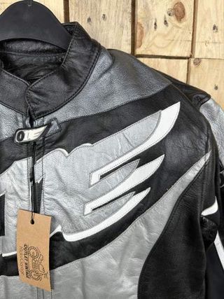 CHAQUETA T-M DE MOTO O1E NEGRA 1
