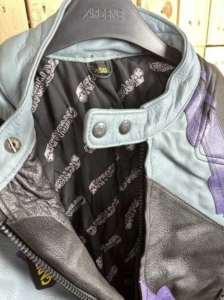 CHAQUETA T-M MOTO GARIBALDI MORADO 50