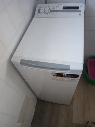 Chapa metálica de la puerta de lavadora Whirlpool 