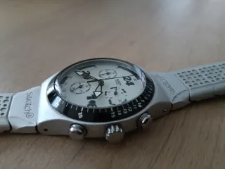 Cronografo Swatch Irony in alluminio. Collezionisti