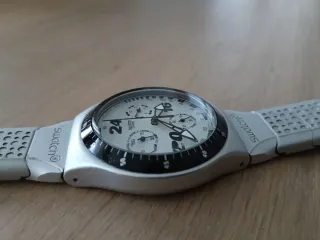 Cronografo Swatch Irony in alluminio. Collezionisti