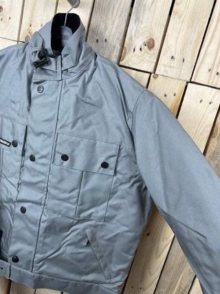 CHAQUETA T-L MOTO GARIBALDE GRIS IMPERMEBLE 