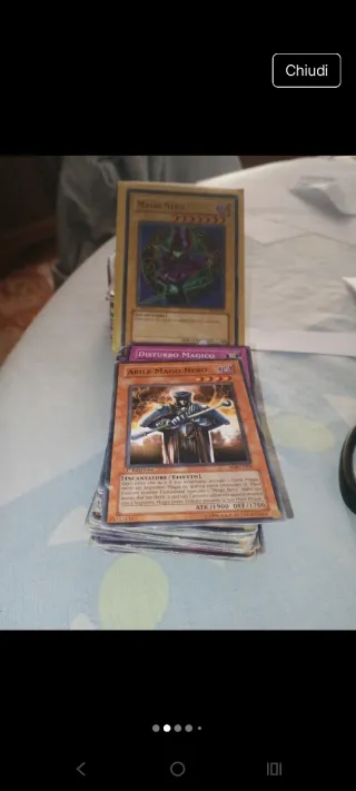 150 Carte Yu-Gi-Oh! Prima Edizione + Mago Nero