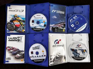 Pack 4 Juegos PS2 Carreras