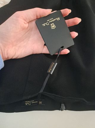 Falda negra de Massimo Dutti