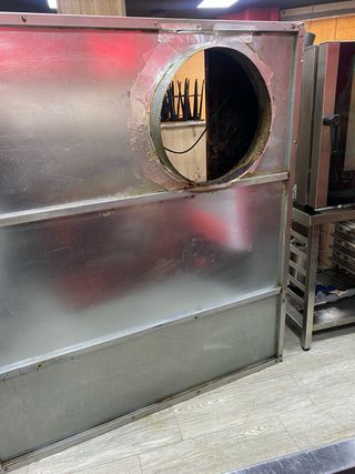Campana Extractora Acero Inox Restaurante/Bar