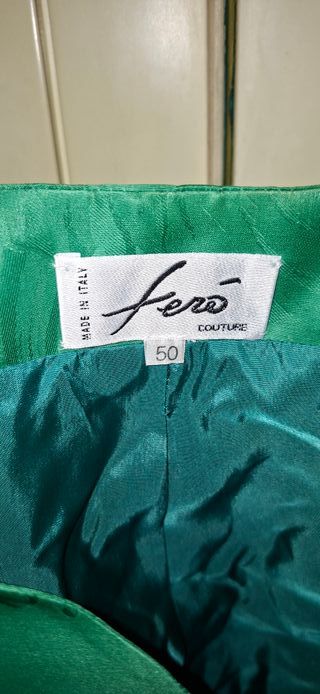 Completo Ferò Couture Donna Verde tg.50