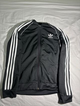 Chaqueta Adidas Negra Talla 11-12 Años