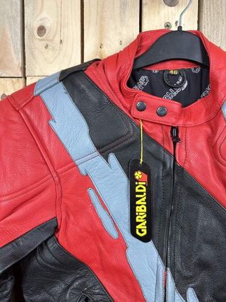 CHAQUETA T-S MOTO GARIBALDI ROJO 