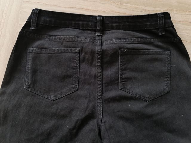 Pantalones talla 38 vaqueros pitillo elásticos