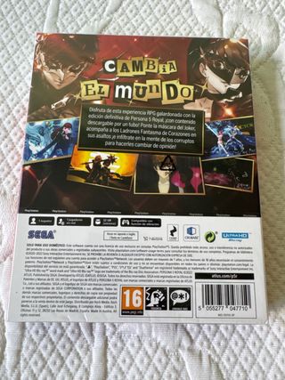 Persona 5 Royal PS5 Steelbook Precintado